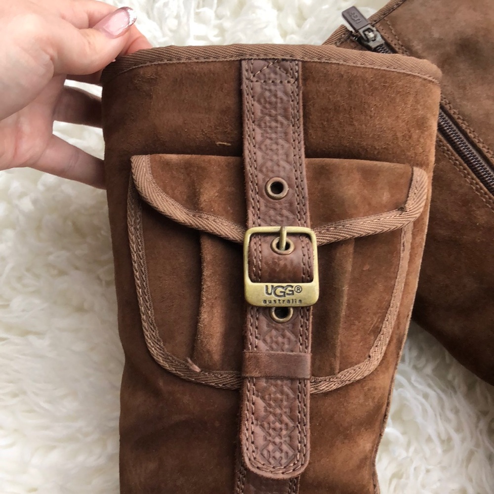 UGG Cargo Pocket Tall Shearling Boots - Picture 3 of 13